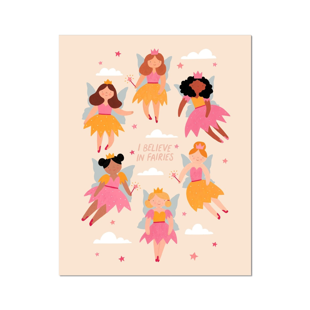 Kid of the Village I Believe in Fairies Art Print