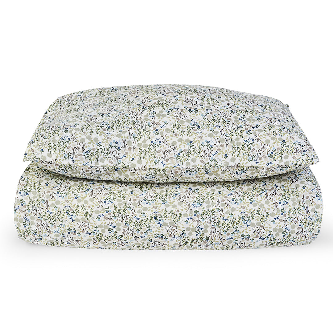Avery Row Organic Cotton Single Bedding Set - Riverbank