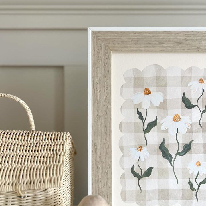 Lion & The Pear Daisy Daisy Art Print