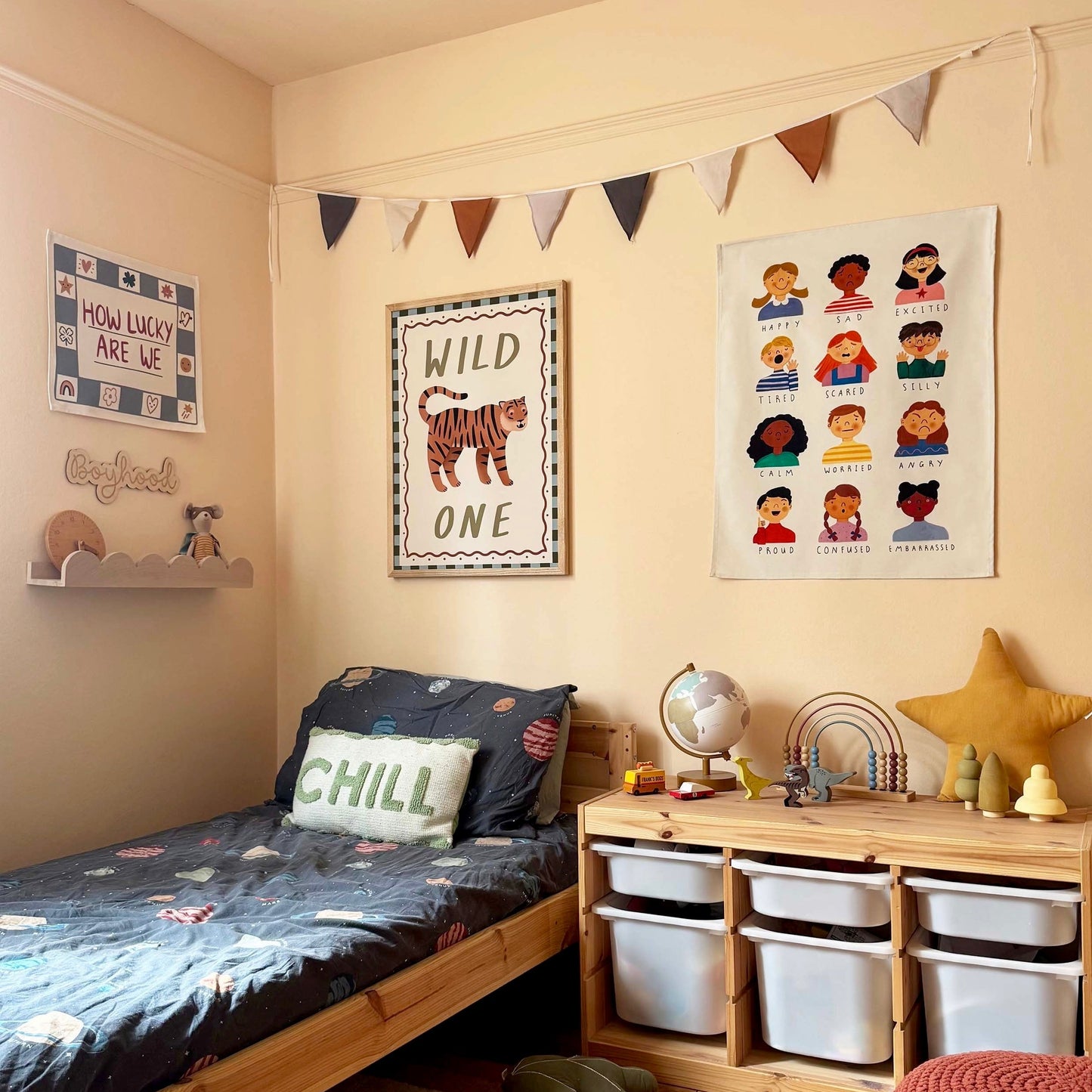 Kid of the Village Feelings Wall Hanging