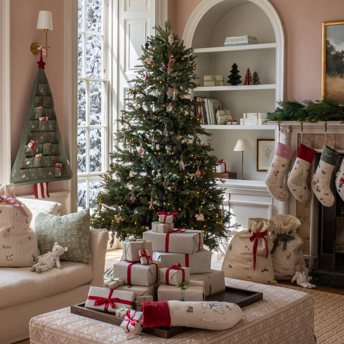 Avery Row Christmas Stocking - Nutcracker