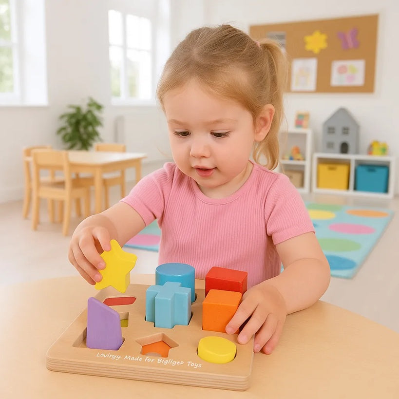 Bigjigs My First Wooden Shape Sorter