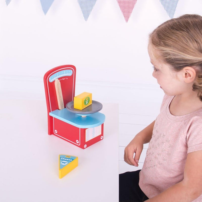 Bigjigs Wooden Toy Scales