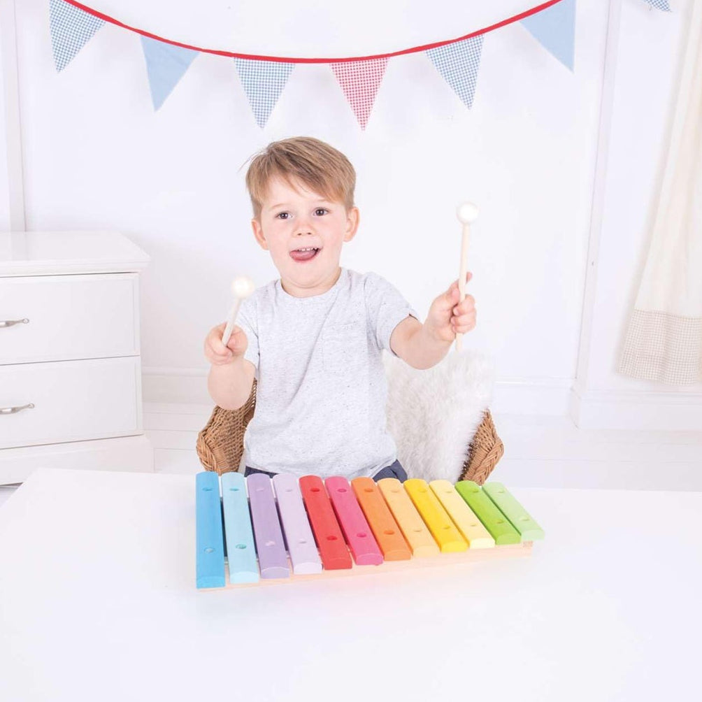 Bigjigs Wooden Snazzy Xylophone