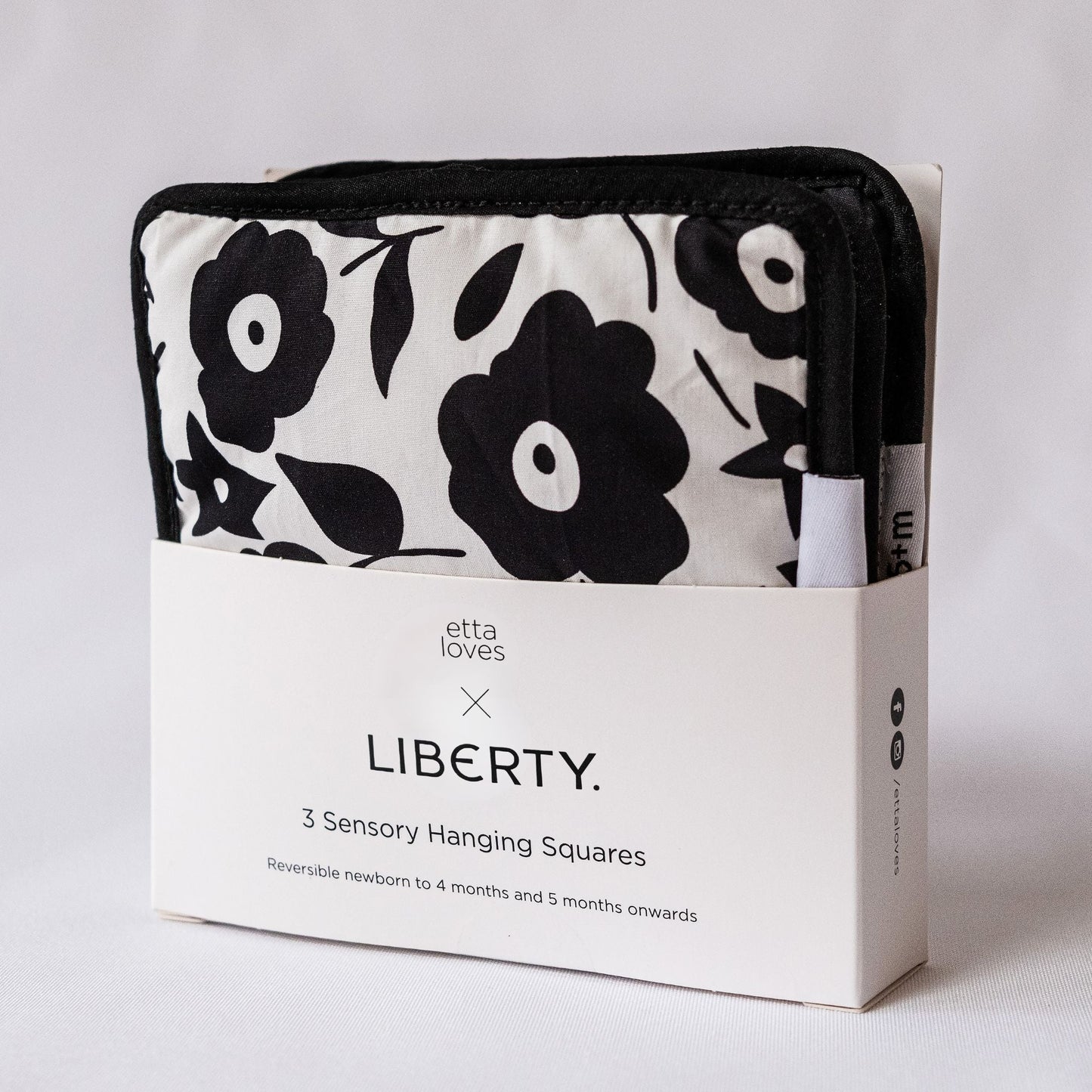 Etta Loves x Liberty Baby Sensory Hanging Squares