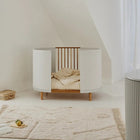 Kas Kopenhagen Kai Baby Cot - White Oak