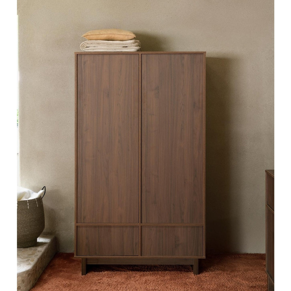 Quax Kyo Wardrobe - Walnut
