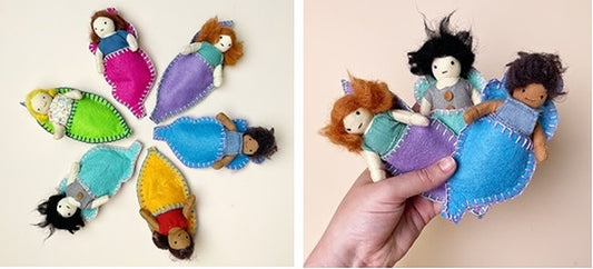 How To Make Sleeping Bags For Your Olli Ella Holdie Folk