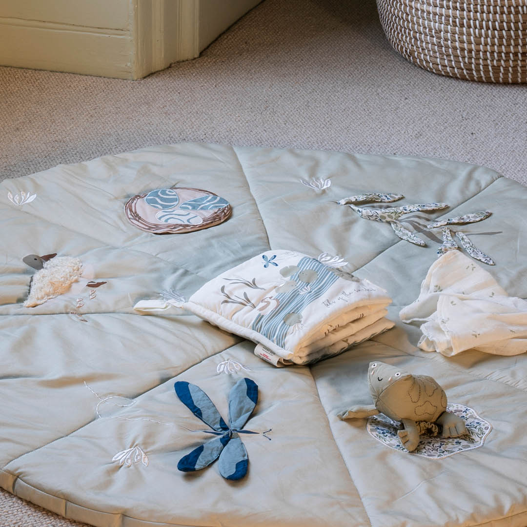 Avery Row Baby Fabric Book - Tales of the Riverbank