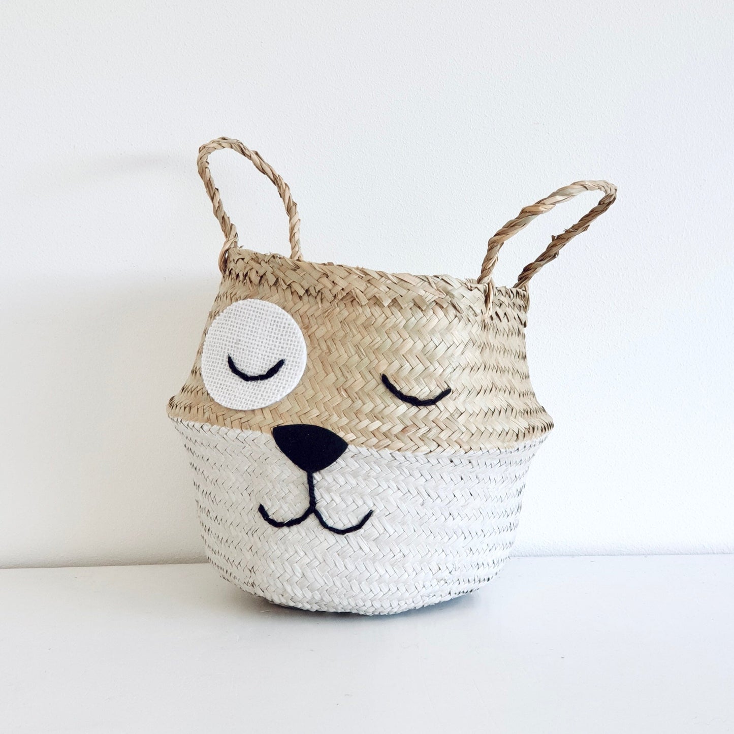 Bellybambino Dog Seagrass Basket - Small