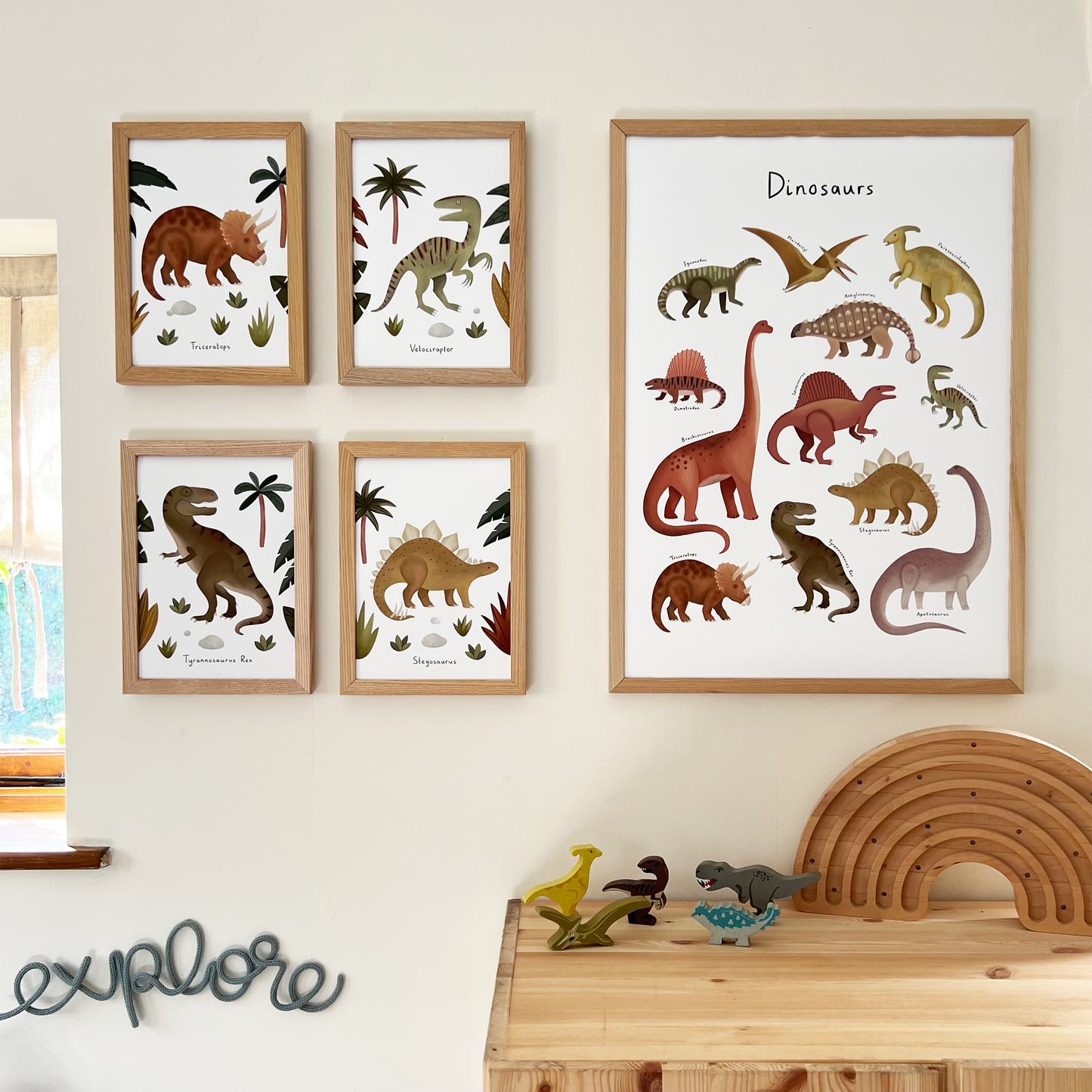 Kid of the Village Tyrannosaurus Rex Art Print