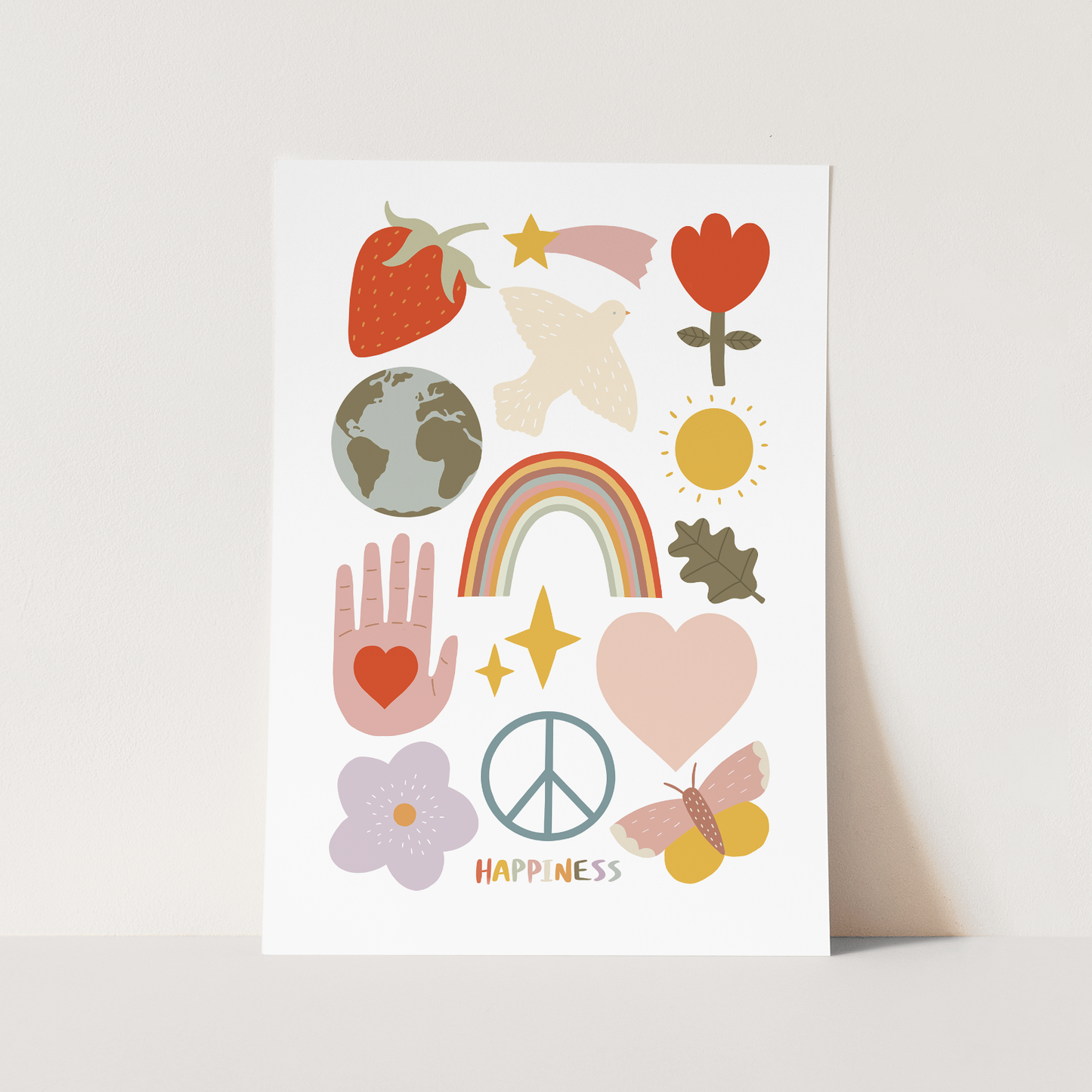 Kid of the Village Happiness Art Print