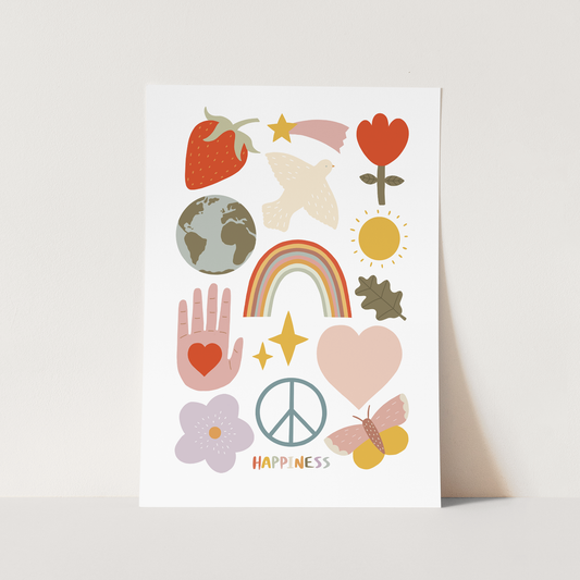 Kid of the Village Happiness Art Print