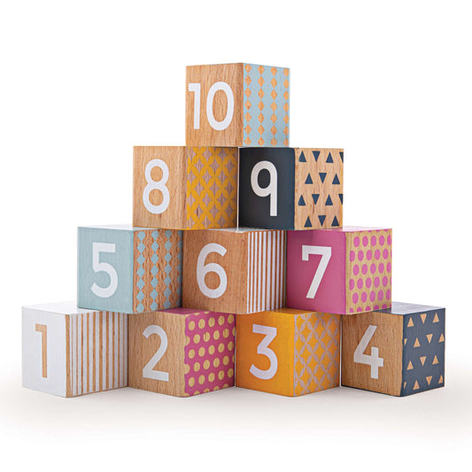 Bigjigs Wooden Number Blocks