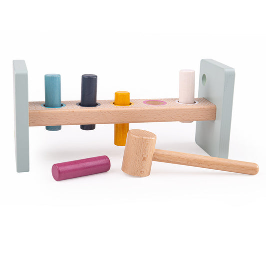 Bigjigs Wooden Hammer Bench 