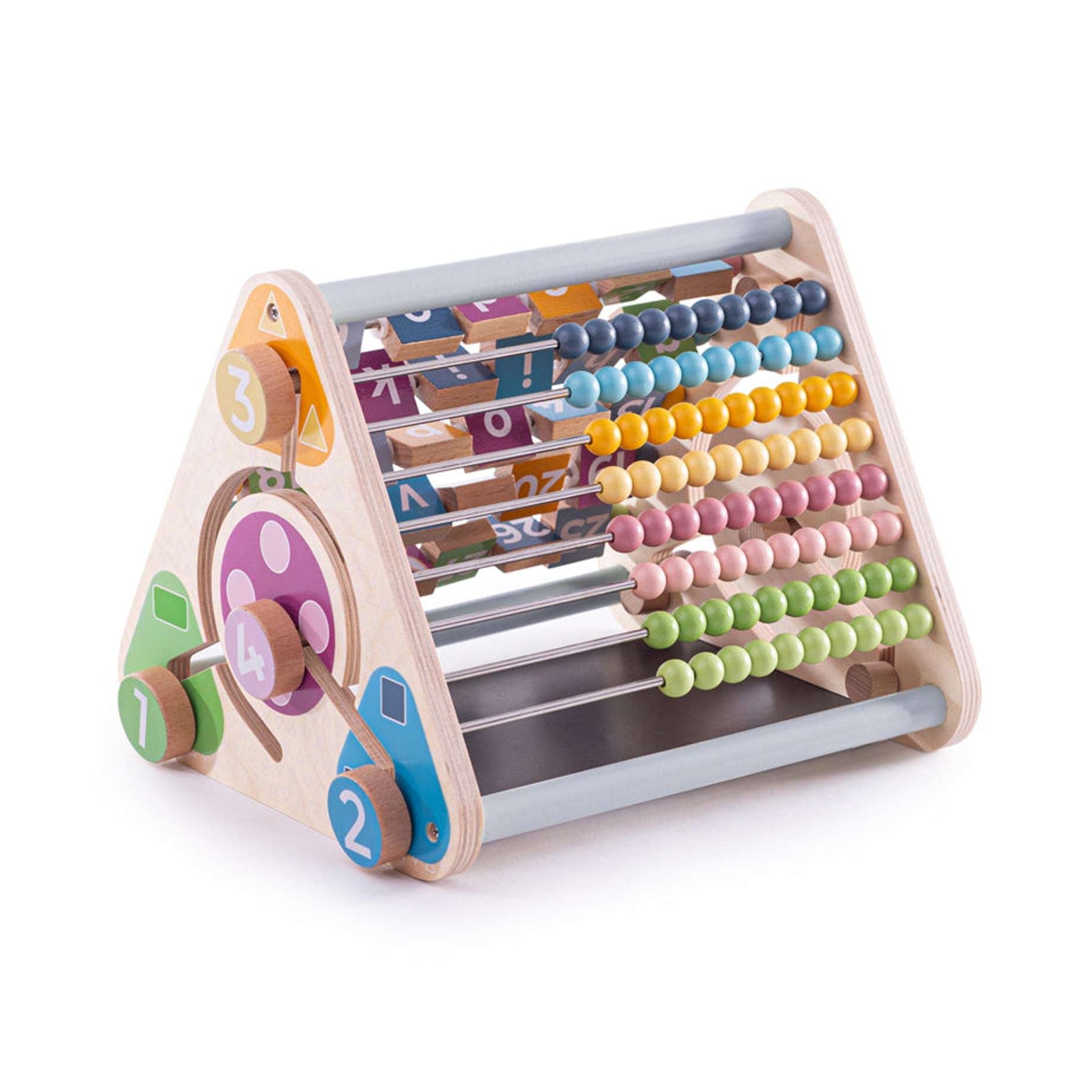 Bigjigs Wooden Triangular Baby Activity Centre