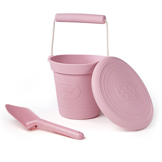 Bigjigs Silicone Beach Toys Bundle - Blush Pink