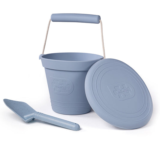 Bigjigs Silicone Beach Toys Bundle - Dove Grey