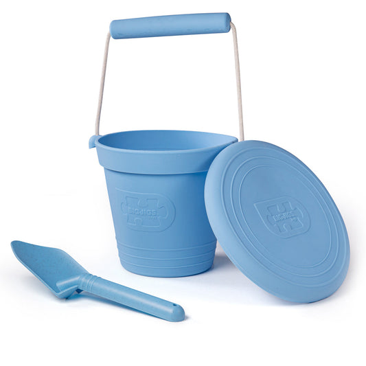 Bigjigs Silicone Beach Toys Bundle - Powder Blue