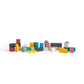 Bigjigs Wooden Pull-Along Brick Cart