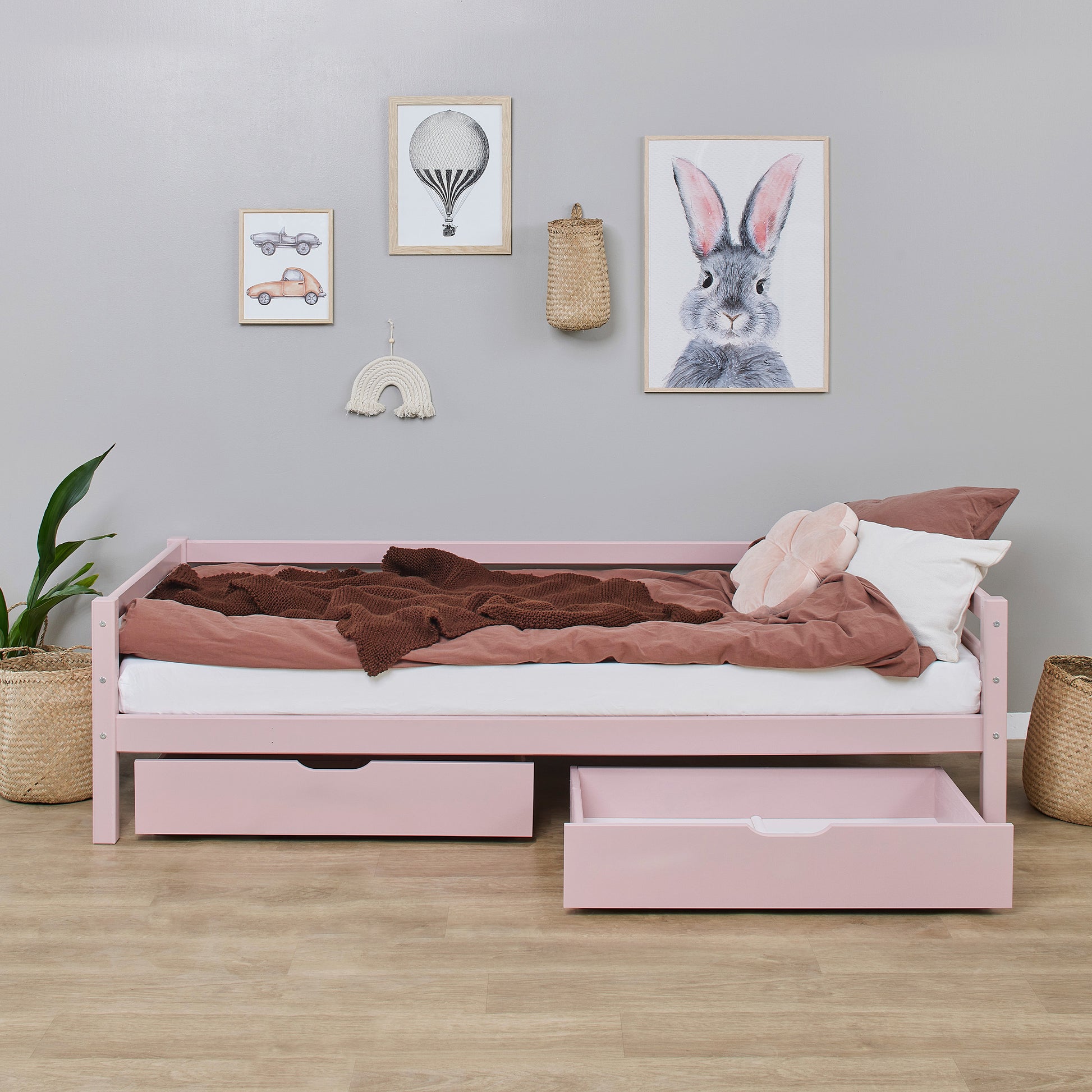 Hoppekids Eco Dream Junior Bed - 90 x 200 cm (5 Colours Available)
