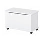 Hoppekids Toy Chest on Wheels - White