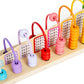 Bigjigs Wooden Rainbow Counting Abacus