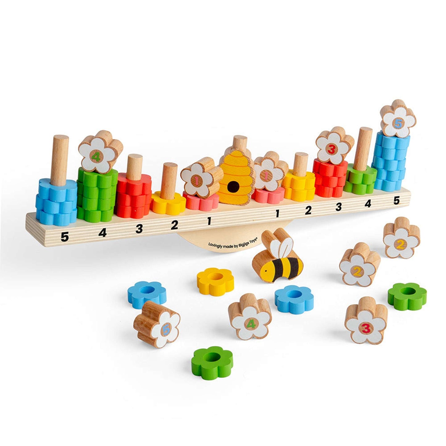 Bigjigs Wooden Bee Balancing Game