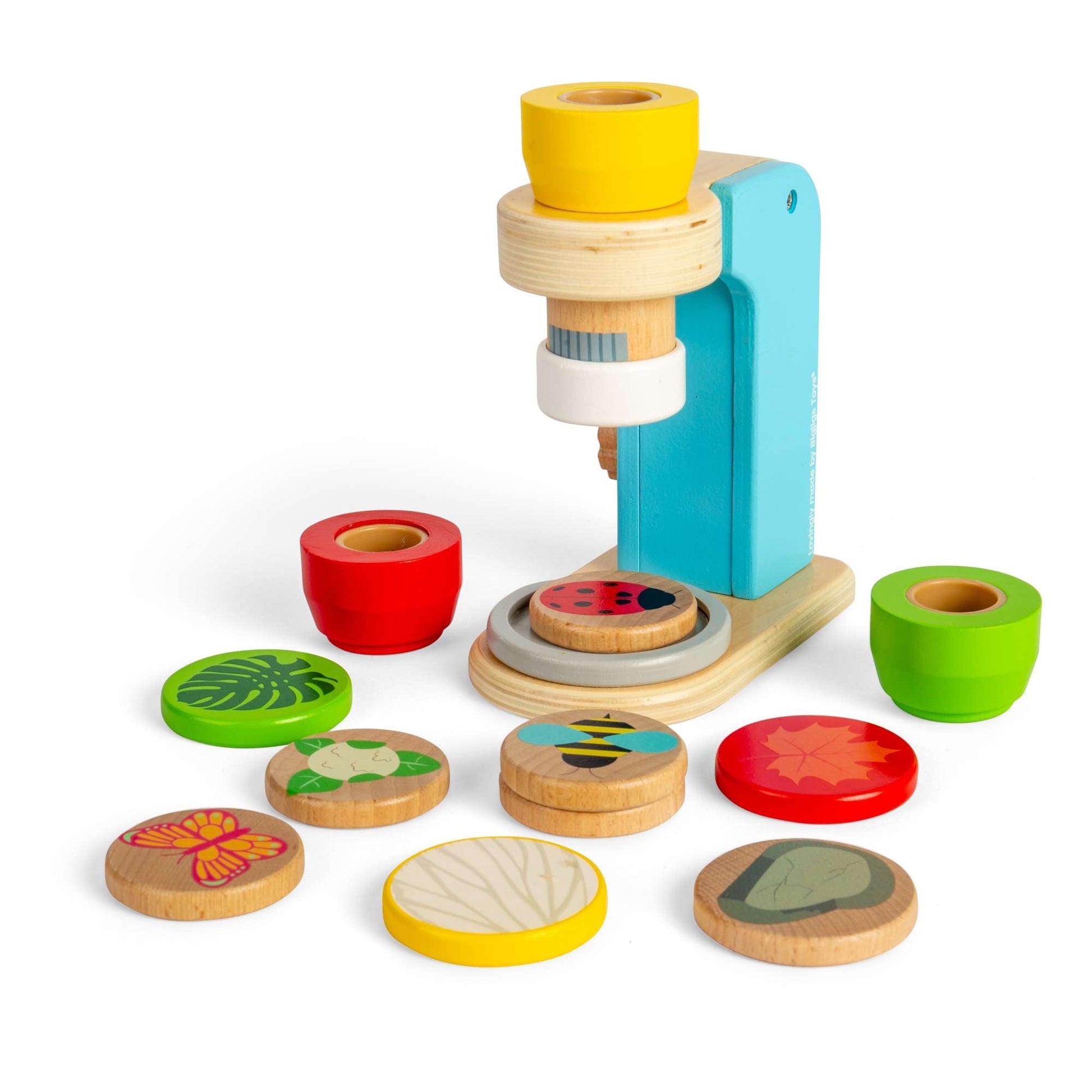 Bigjigs Wooden Toy Microscope