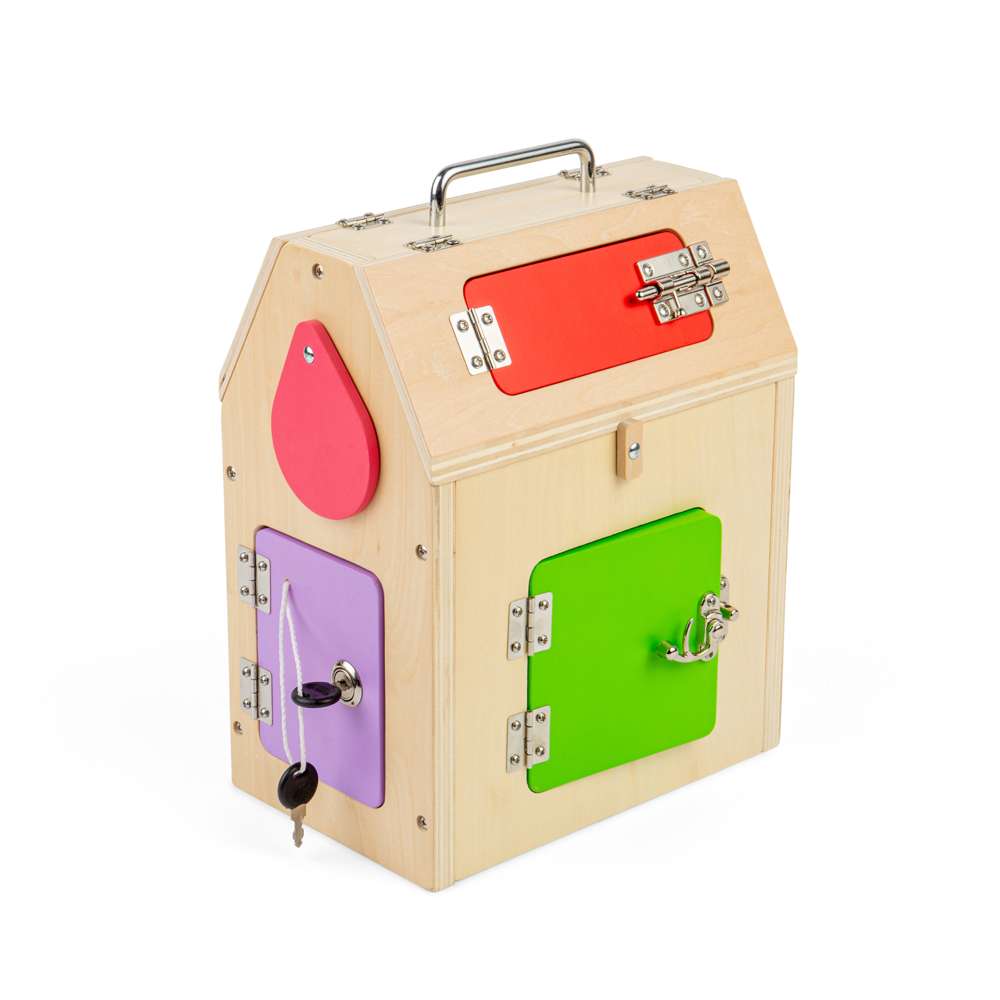 Bigjigs Wooden Latches & Catches House