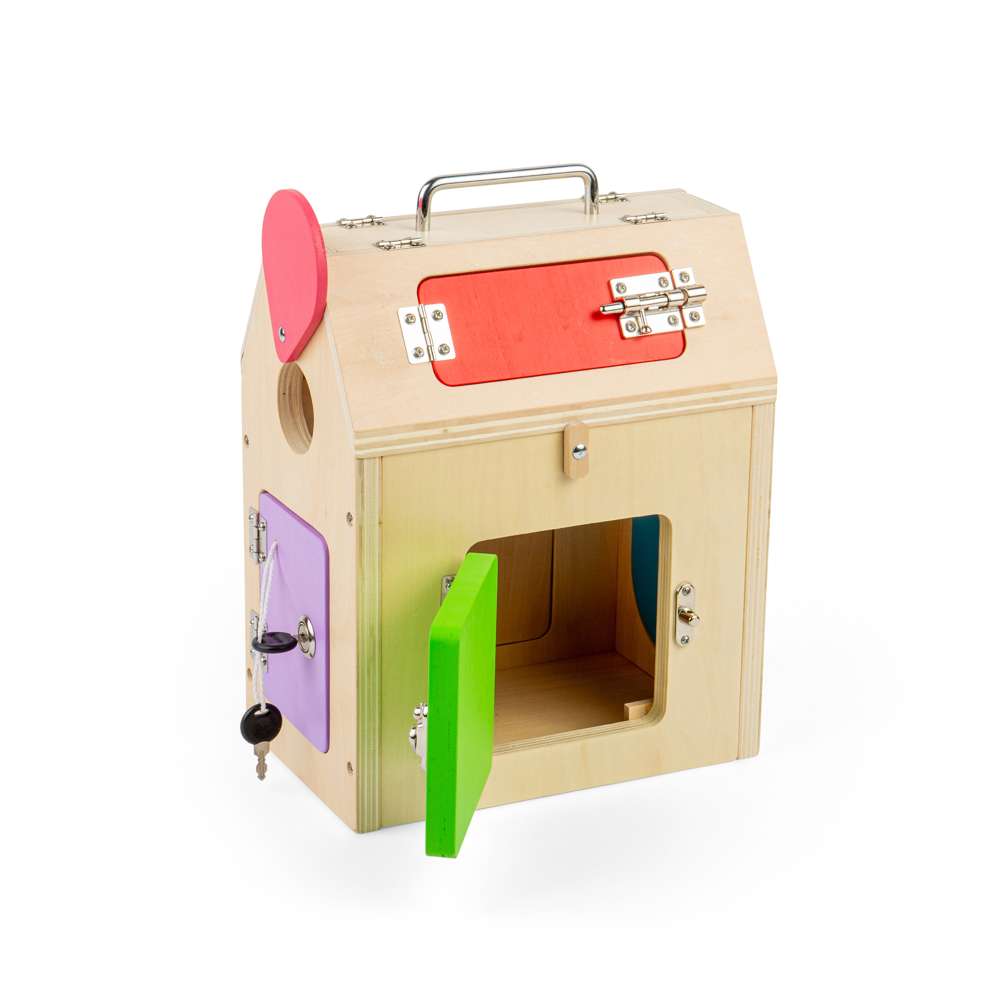 Bigjigs Wooden Latches & Catches House
