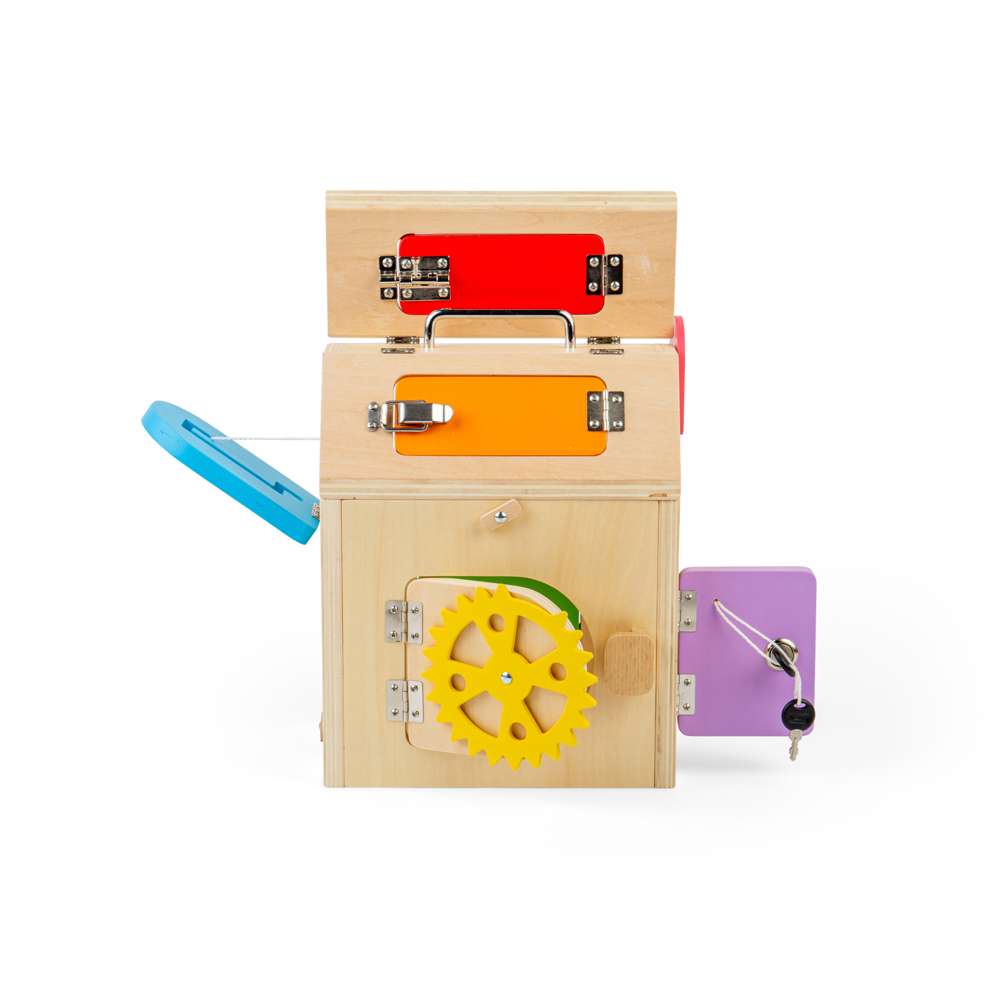 Bigjigs Wooden Latches & Catches House