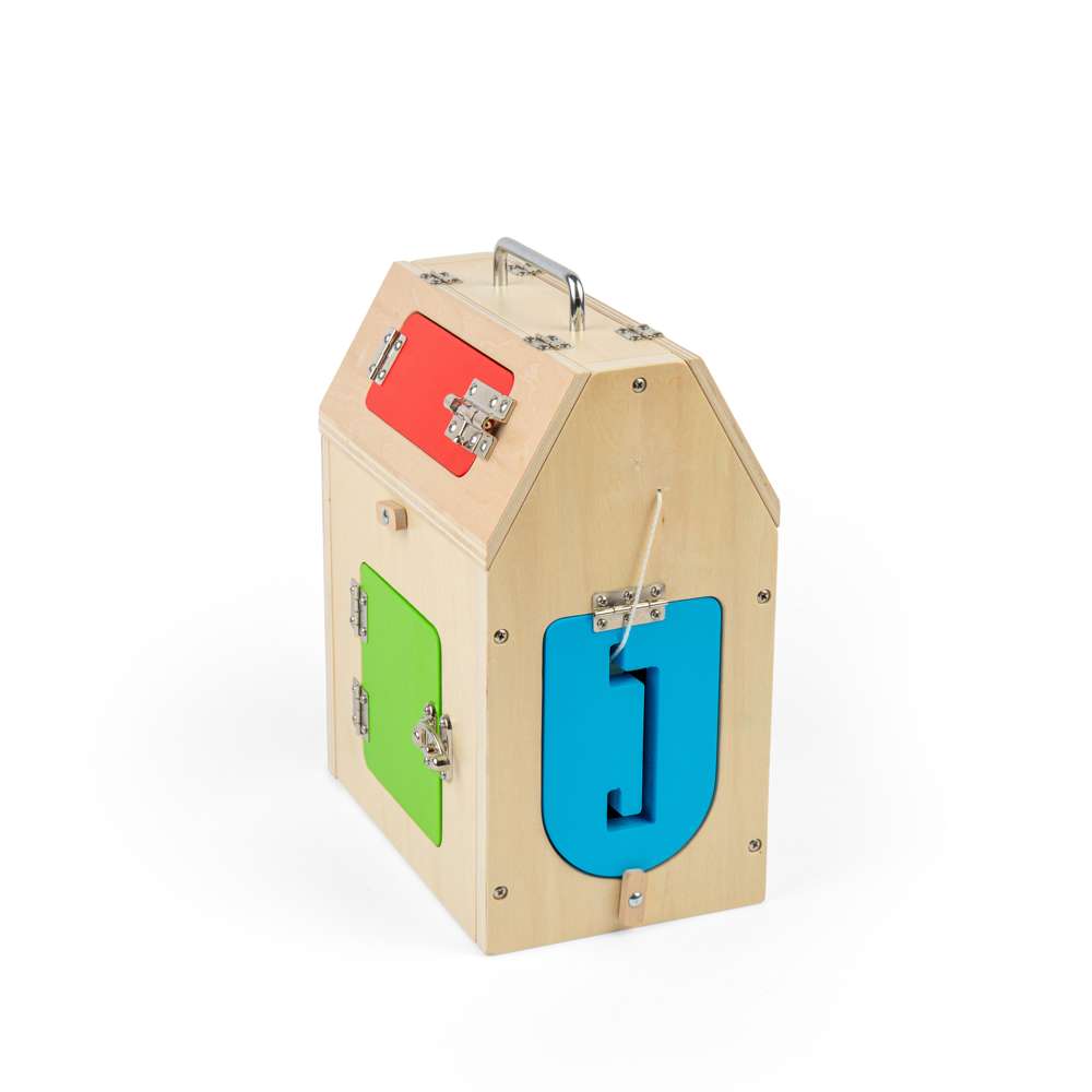 Bigjigs Wooden Latches & Catches House