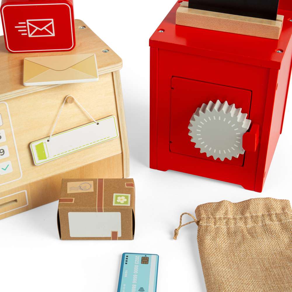 Bigjigs Wooden Post Office Playset