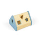Bigjigs Wooden Shape Sorter House