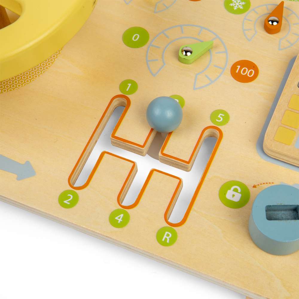Bigjigs Wooden Jungle Busy Board