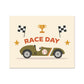 Kid of the Village Race Day Art Print - Green