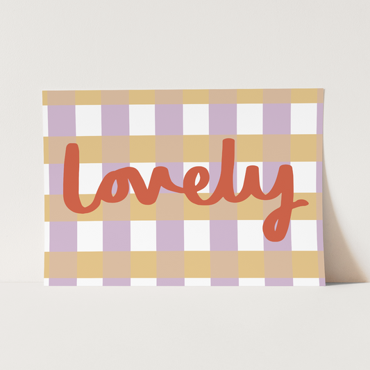 Kid of the Village Lovely Art Print