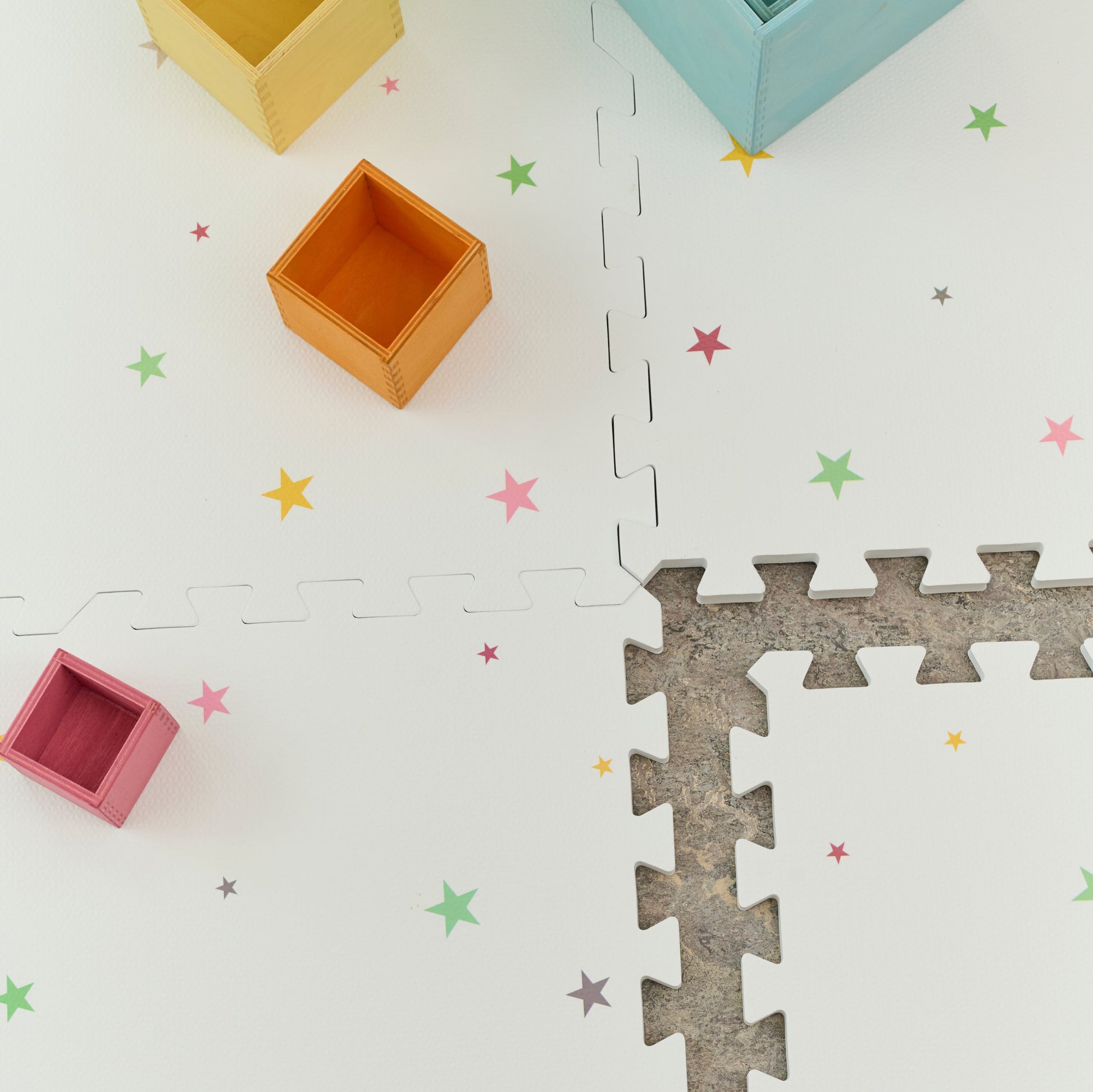 gus + beau Star Foam Playmat Set - Multicolour