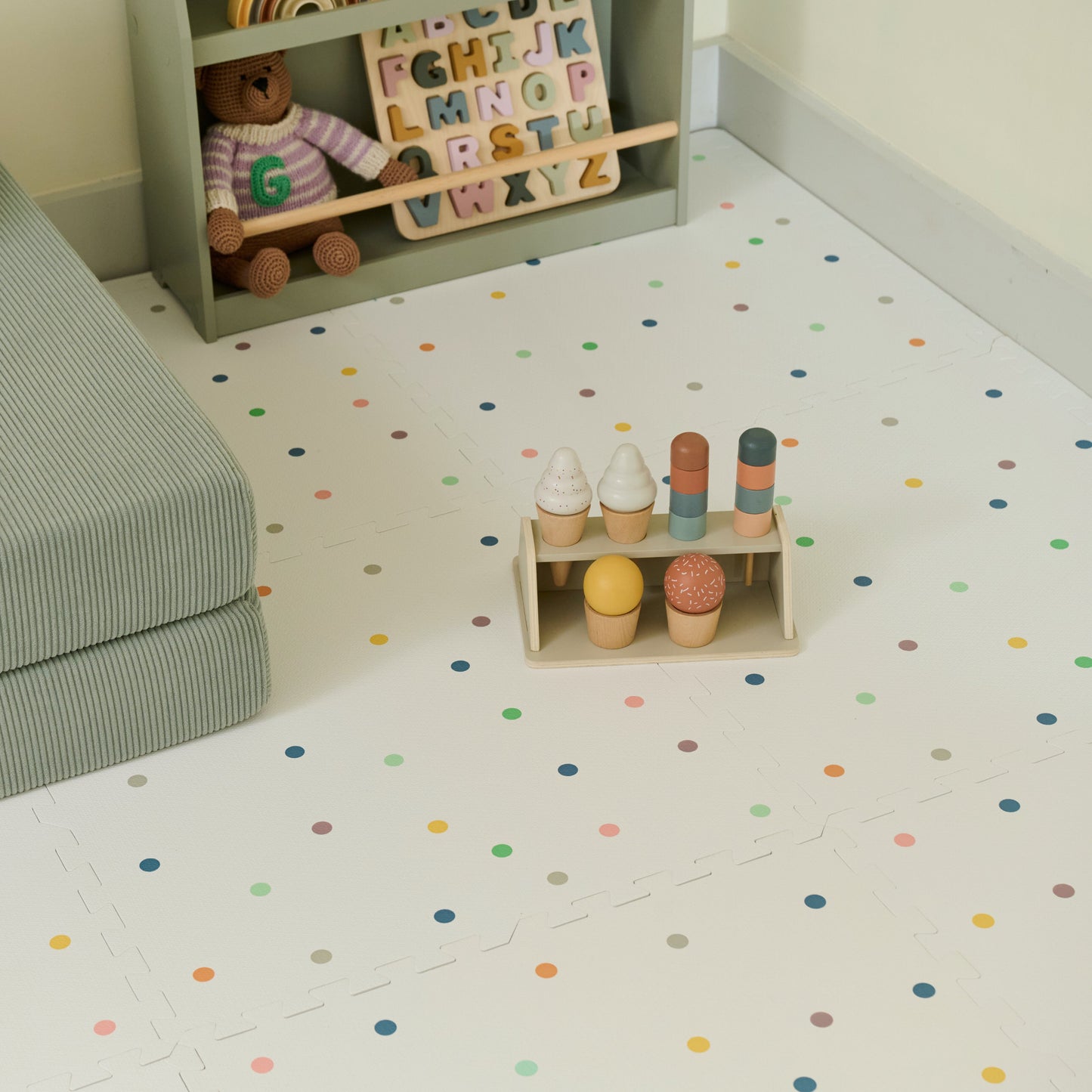 gus + beau Spots Foam Playmat Set - Multicolour