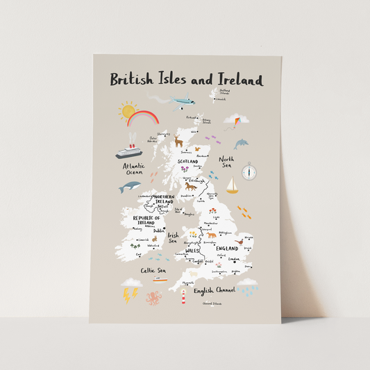 Kid of the Village British Isles and Ireland Art Print - Stone