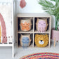 Bellybambino Orange Starfish Seagrass Basket - Small