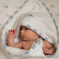 Avery Row Hooded Baby Towel - Coastline