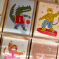 Kid of the Village Slam Dunk Croc Art Print