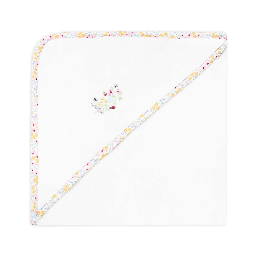 Avery Row Hooded Towel - Baby - Wildflower Garden
