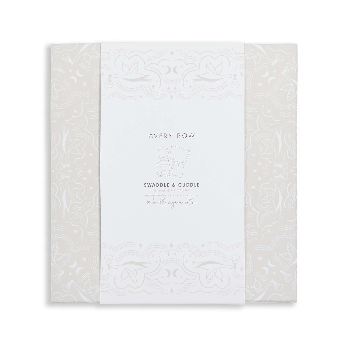 Avery Row Swaddle & Cuddle New Baby Gift Set - Riverbank