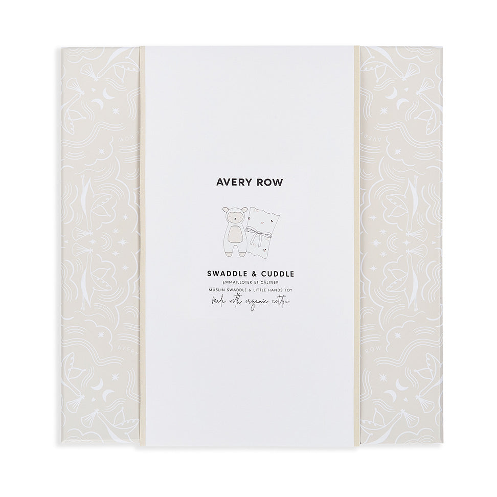 Avery Row Swaddle & Cuddle New Baby Gift Set  - Little Farm