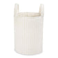 Avery Row Large Quilted Storage Basket - Wild Chamomile/Daisy Meadow