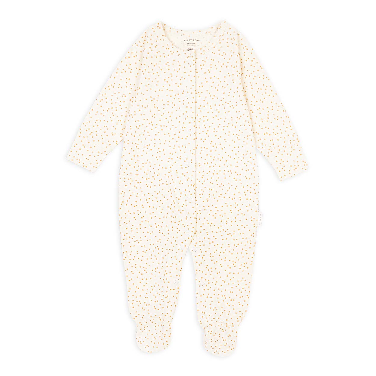 Avery Row Printed Baby Sleepsuit - Daisy Meadow