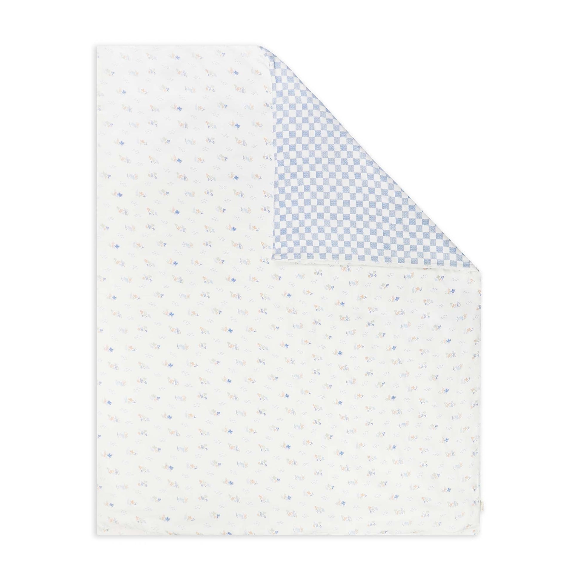 Avery Row Organic Cotton Single Bedding Set - Waves